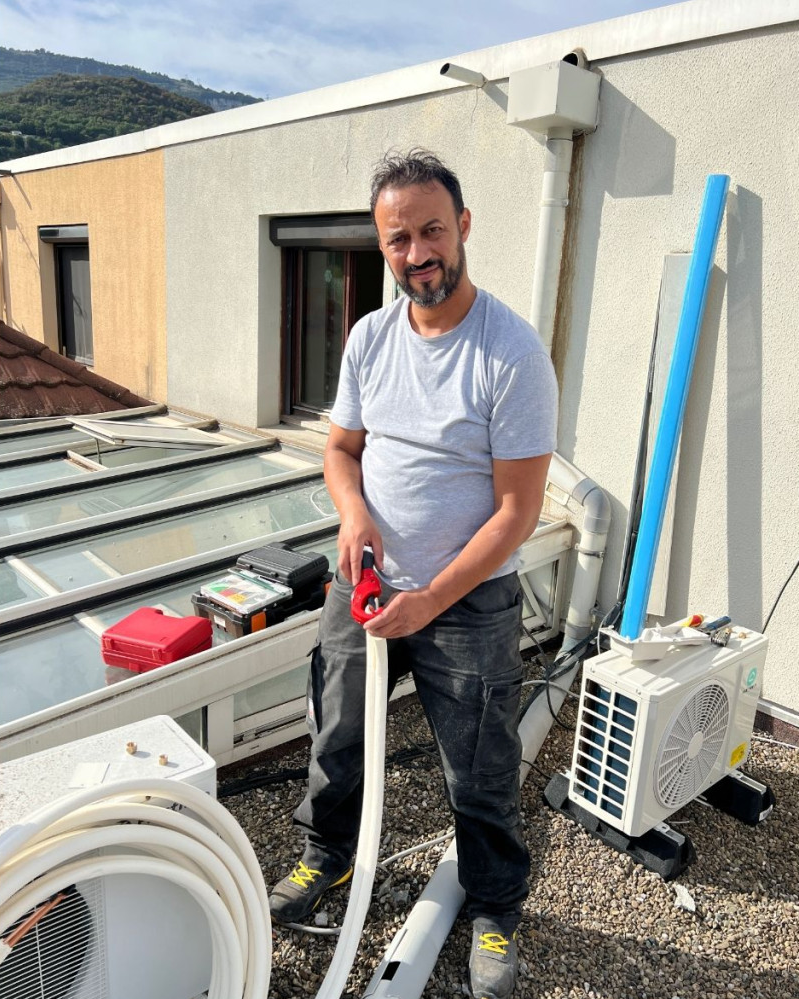 R.A.S CLIM - sur chantier